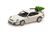 PORSCHE 911 GT3 2006 - White + Christmas Tree - Christmas 2024 1:43
