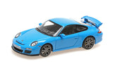PORSCHE 911 GT3 2009 - Blue - Sport Auto 1:43