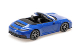 PORSCHE 911 (992.2) CARRERA GTS CABRIOLET 2024 - Blue 1:43