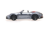 PORSCHE 911 (992.2) CARRERA GTS CABRIOLET 2024 - Grey Metallic 1:43