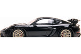 PORSCHE CAYMAN GT4 RS 2021 - Black W/ Neodyme Wheels 1:43