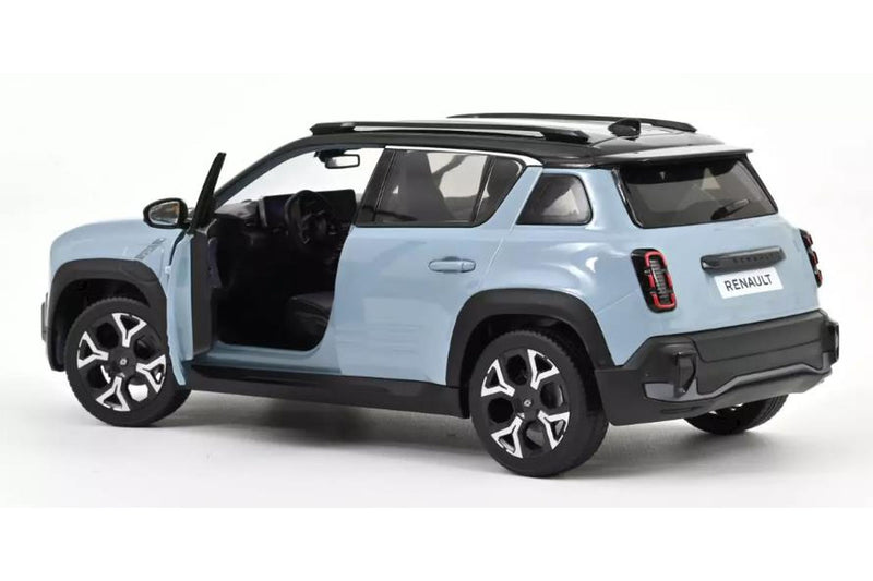Renault 4 E-Tech Electric 2025 - Cloud Blue 1:18