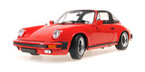 PORSCHE 911 CARRERA 3.2 TARGA 1983 - RED 1:18
