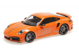 Porsche 911 (992) Turbo S coupé sport design 2021 – orange 1:18