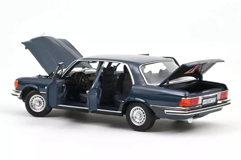 1/18 メルセデス・ベンツ 350 SEL W116 1979 ダークブルー Mercedes 350 SEL W116 (1979) - Hansa blue 1:18 – Thomas Langejürgen