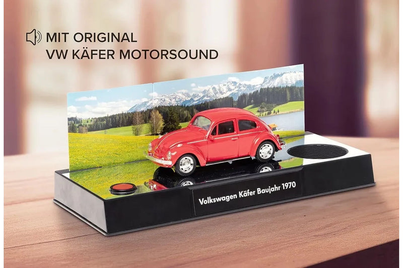 VW Käfer Adventskalender: Volkswagen VW Käfer 1970 - rot 1:43 Franzis