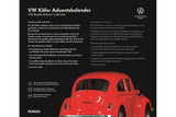 VW Käfer Adventskalender: Volkswagen VW Käfer 1970 - rot 1:43 Franzis