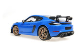 PORSCHE CAYMAN GT4 RS 2024 - Blue W/ Weissach Package 1:18