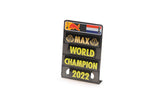 ORACLE RED BULL RACING RB18 - VERSTAPPEN - WINNER JAPANESE GP 2022 - W/pitboard - World Champion 1:18