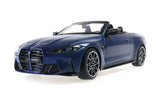 BMW M4 Cabriolet (2021) - matt blue metallic