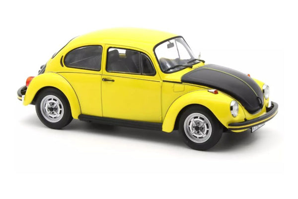 VW 1303 1973 "Gelb-Schwarzer-Renner" - yellow/black 1:18