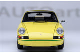 Porsche 911 Carrera 2.7 RS - light yellow / green stripes 1:18