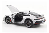 Porsche 911 (992) Dakar 2023 - ice silver metallic 1:18