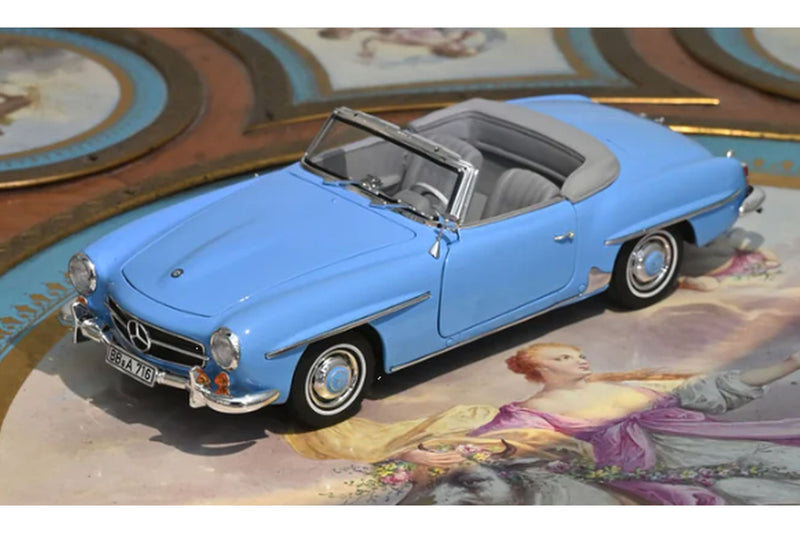Mercedes 190 SL 1955 - lightblue 1:18
