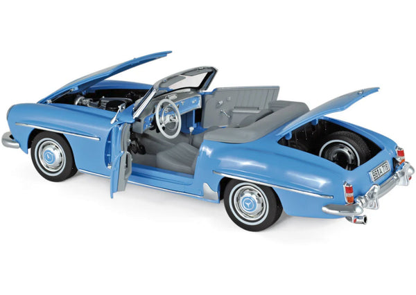 Mercedes 190 SL 1955 - lightblue 1:18