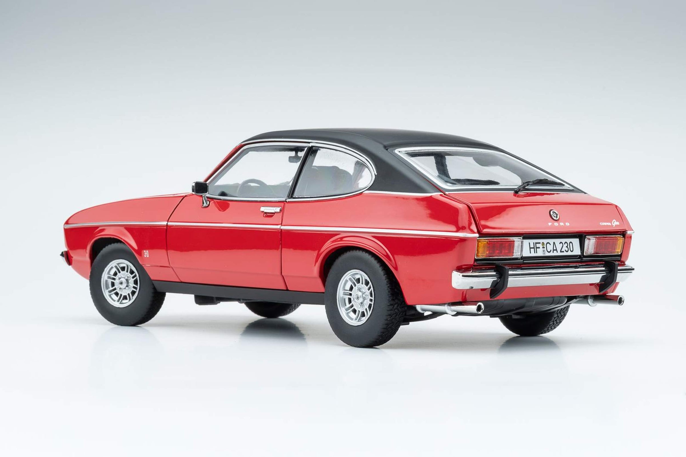 Ford Capri 2600 - Rajd Polski 1972 - Röhrl - Berger - IXO RAC309