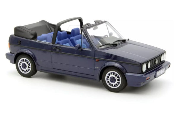 VW Golf 1 Cabriolet "Quartett" 1992  - Inka blue 1:18