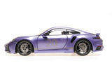 Porsche 911 (992) Turbo S coupé sport design 2021 – viola 1:18
