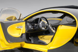 Bugatti Chiron - Jaune Molsheim/Nocturne Black 1:18