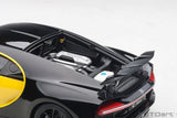 Bugatti Chiron - Jaune Molsheim/Nocturne Black 1:18