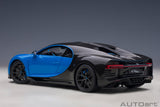 Bugatti Chiron Sport 2019 - french racing blue/carbon 1:18