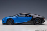Bugatti Chiron Sport 2019 - french racing blue/carbon 1:18