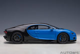 Bugatti Chiron Sport 2019 - french racing blue/carbon 1:18