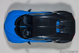 Bugatti Chiron Sport 2019 - french racing blue/carbon 1:18