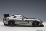 Dodge Viper ACR 2017 - billet silver metallic/black 1:18