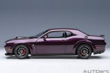 Dodge Challenger R/T SCAT PACK Shaker Widebody 2022 - black 1:18