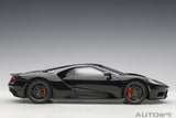 Ford GT 2017 - shadow black/orange stripes 1:18