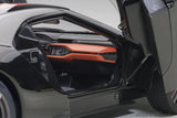 Ford GT 2017 - shadow black/orange stripes 1:18