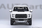 Ford F-150 Raptor Supercrew 2019 - oxford white 1:18