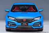 Honda Civic Type R (FK8) 2021 - racing blue pearl 1:18
