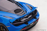 McLaren 720S (2017) - paris blue/metallic blue 1:18
