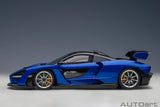 McLaren Senna (2018) - trophy kyanos/blue 1:18