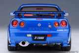 Nissan Skyline GT-R (R34) NISMO Z-Tune 2005 - bayside blue 1:18