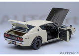 Nissan Skyline 2000 GT-R SPEZ (KPGC110) Tuned Version - white 1:18