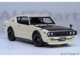 Nissan Skyline 2000 GT-R SPEZ (KPGC110) Tuned Version - white 1:18