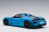 Porsche 918 Spyder 2013 - riviera blue 1:18