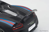 Porsche 918 Spyder (2013) "with Weissach Package" - black/Martini Livery 1:18