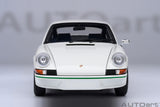 Porsche 911 Carrera 2.7 RS - Grand Prix white/green stripes 1:18