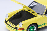 Porsche 911 Carrera 2.7 RS - light yellow / green stripes 1:18