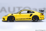 Porsche 911 (991.2) GT3RS 2017 Weissach Package - racing yellow 1:18