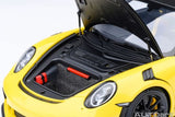 Porsche 911 (991.2) GT3RS 2017 Weissach Package - racing yellow 1:18