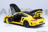 Porsche 911 (991.2) GT3RS 2017 Weissach Package - racing yellow 1:18