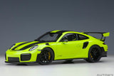Porsche 911 (991.2) GT2RS 2017 Weissach Package - acid green 1:18