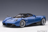 Pagani Huayra Roadster 2017 - blu tricolore carbon fiber 1:18