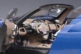 Pagani Huayra Roadster 2017 - blu tricolore carbon fiber 1:18