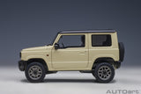 Suzuki Jimny (JB64) 660cc/RHD - chiffon ivory metallic/black 1:18